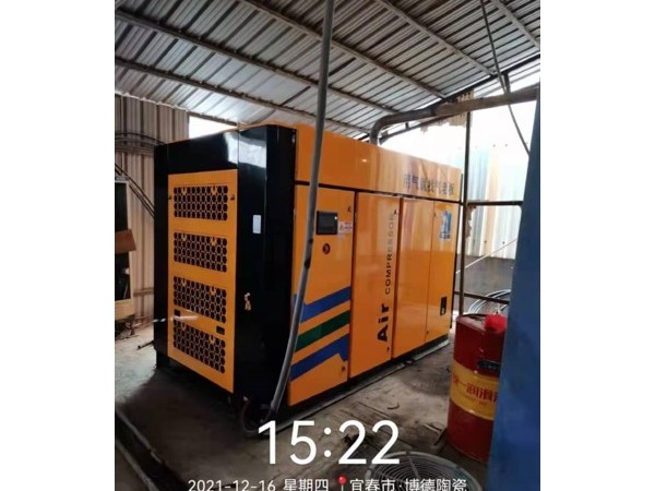 陶瓷厂空压机节能改造